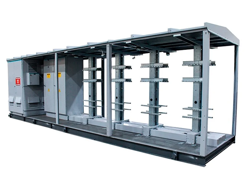 Skid com Base para Inversores